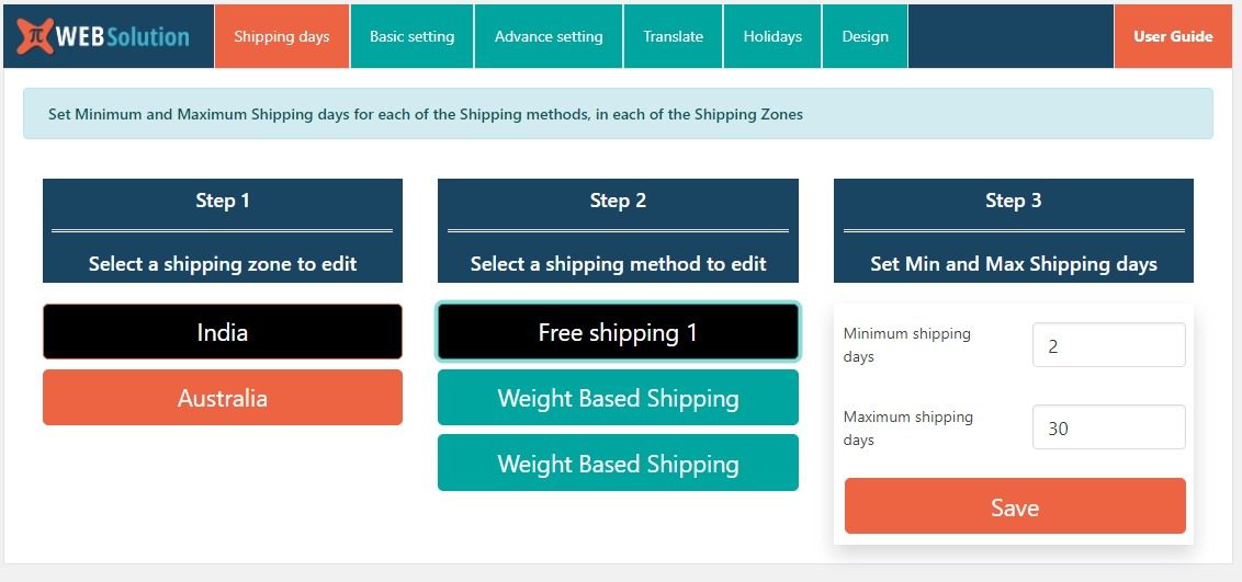 Estimate delivery date for Woocommerce Pro v4.7.21.16 WooCommerce 的预计交货日期插件下载