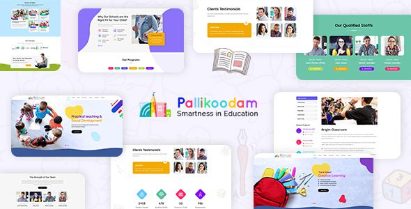 Pallikoodam v2.8 —— 学校 WordPress 主题下载