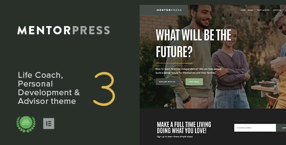 MentorPress v3.2 生活教练与顾问 WordPress 主题下载