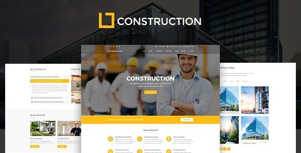 Construction v1.2.5 商业与建筑公司主题下载