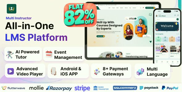 EduEx v1.3.1 – 终极学习管理系统 (LMS)，搭载 Flutter 移动应用app源码下载