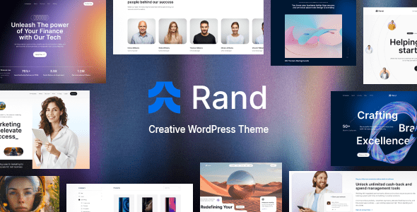Rand v1.0.2 创意多用途 WordPress 主题下载
