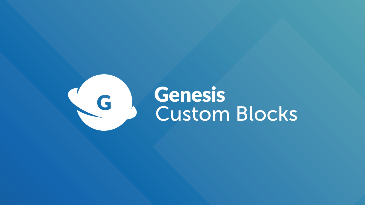 Genesis Custom Blocks Pro v1.7.1 插件下载