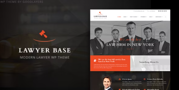 Lawyer Base v1.3.4 律师 WordPress主题下载