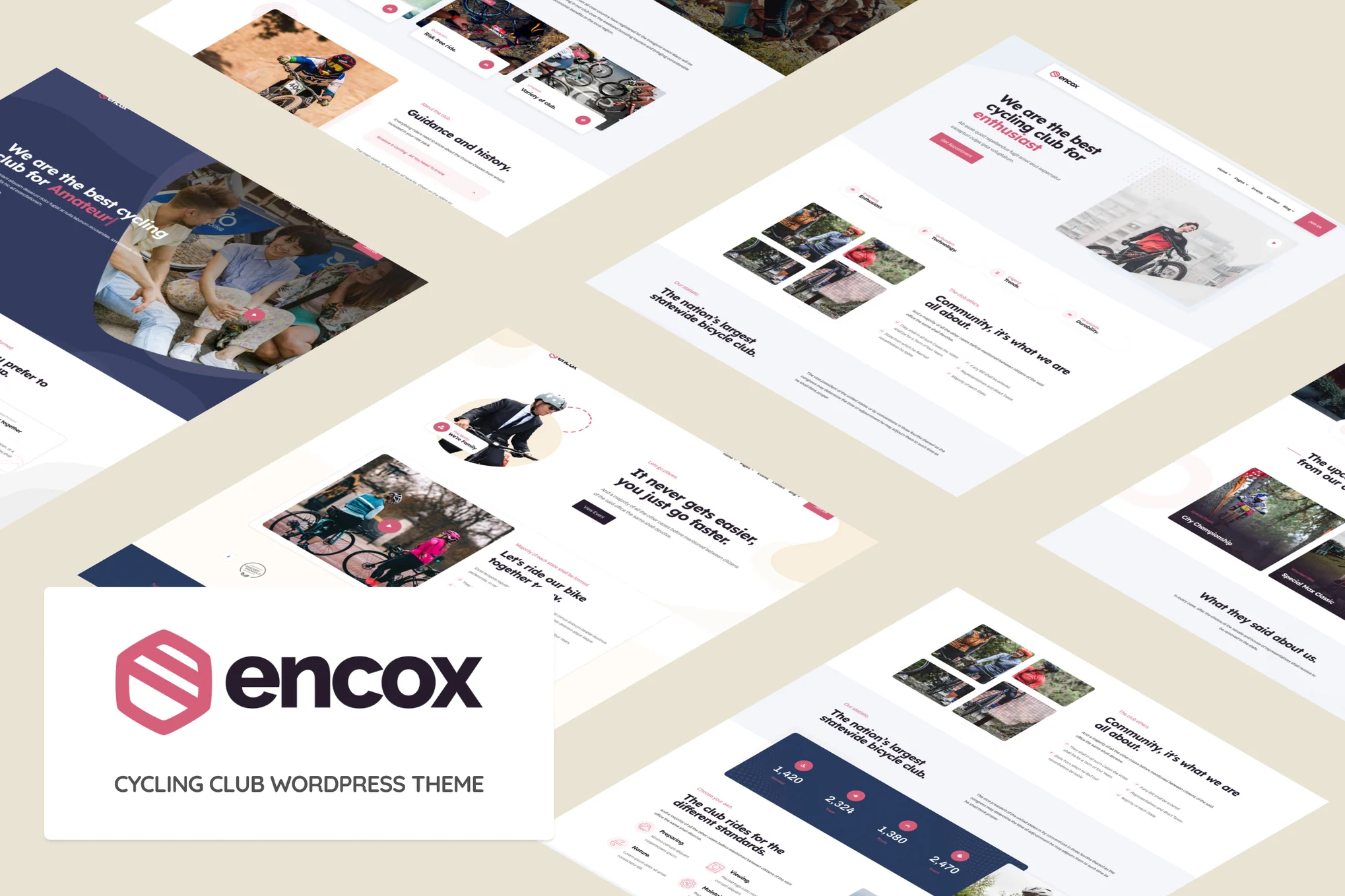 Encox v1.1 骑行WordPress主题下载