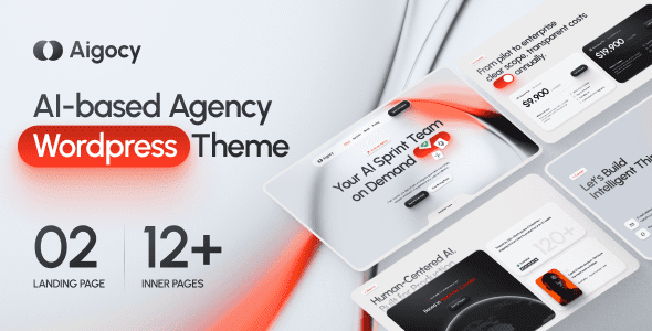 Aigocy v1.3 AI 代理与科技 WordPress 主题下载