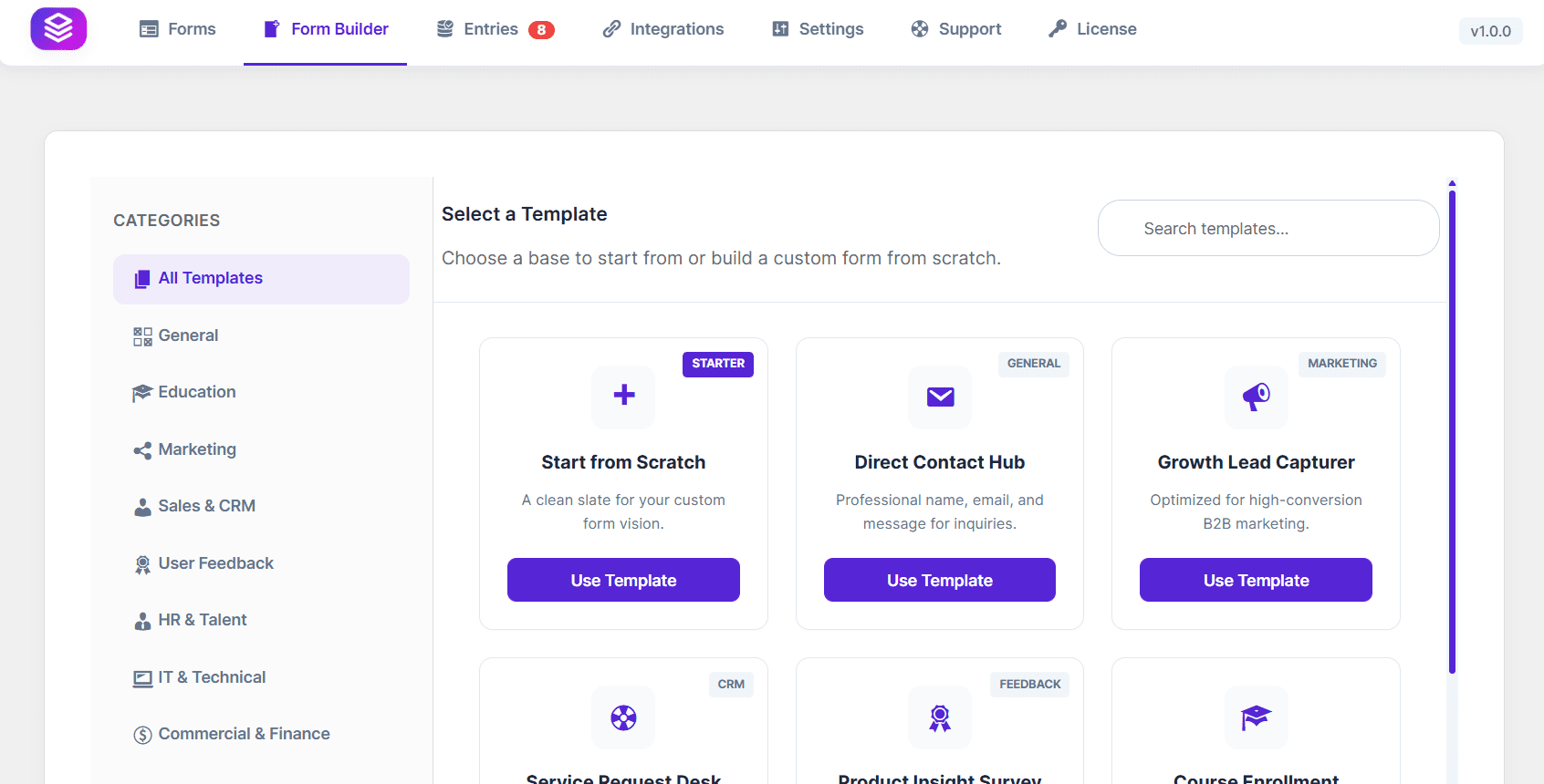 FormLayer Pro 1.0.6 – WordPress 表单构建器插件下载