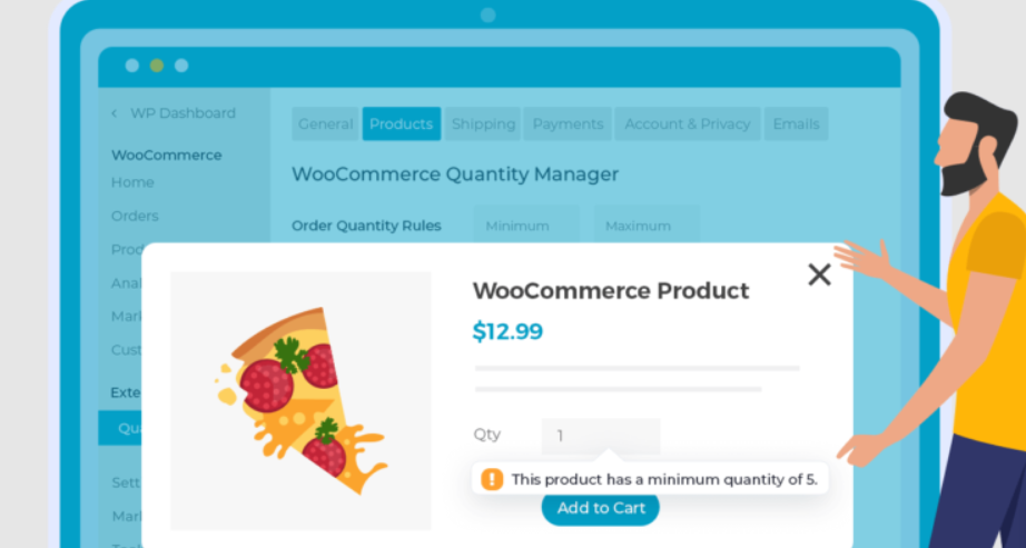 WooCommerce Quantity Manager v2.4.4 [Barn2 Media] WooCommerce 产品数量管理器插件下载