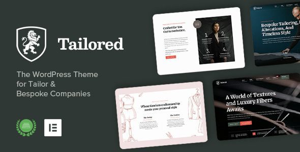Tailored v1.2 – 裁缝与时尚类 WordPress 主题下载
