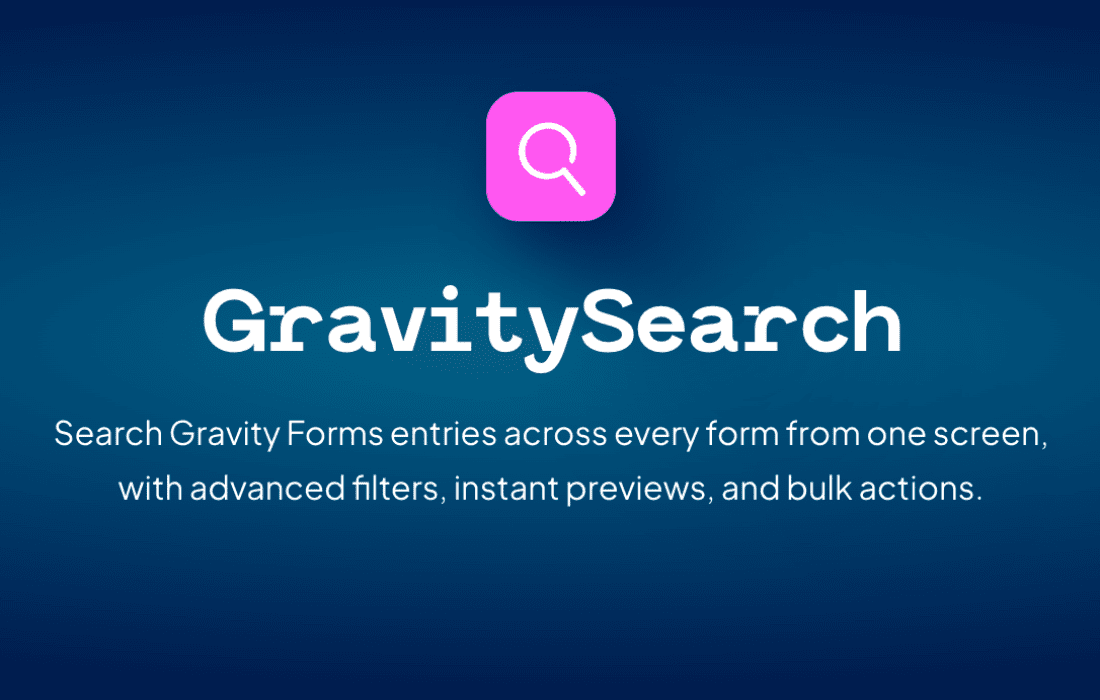 GravitySearch v1.1.0 (By Gravitykit) 插件下载
