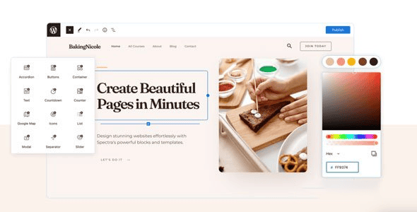 Spectra Blocks Pro v1.0.4 WordPress 区块编辑器设计插件下载