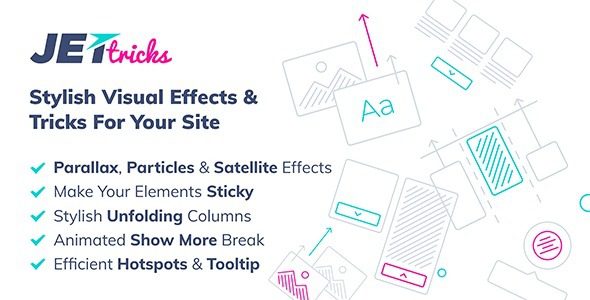 JetTricks Visual Effects Addon for Elementor v2.0.1 交互视觉插件下载
