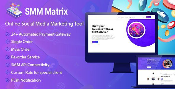 SMM Matrix 5.0 – 社交媒体营销工具PHP源码破解版下载