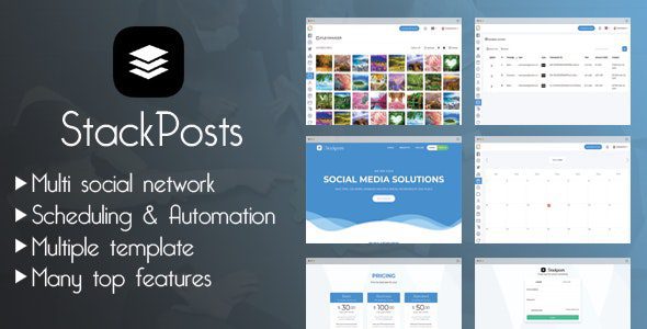 Stackposts v10.0.0  社交媒体平台自动营销PHP源码下载