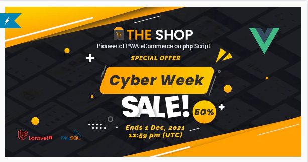 The Shop v3.5 – PWA 电子商务cms源码下载