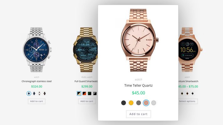[getwooplugins] WooCommerce Variation Swatches Pro v2.5.1 商品多变体切换按钮设计插件下载