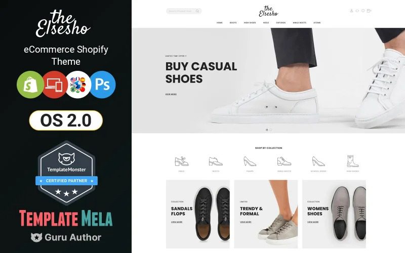 Elsesho 1.0.0 – 鞋店 Shopify 主题 下载