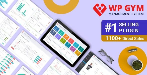 WPGYM v67.8 WordPress 健身房管理系统wordpress插件下载