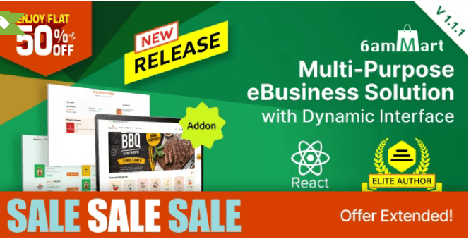 6amMart React User Website v4.2 源码下载