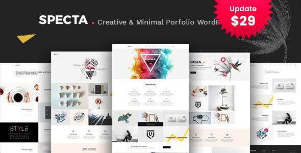 Specta v2.7 – 多用途作品集 WordPress 主题下载